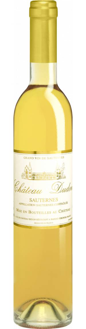 Château Dudon, Sélection de Tri 50 cl Sauternes AOP 2014, Bio Dessertwein, Biowein