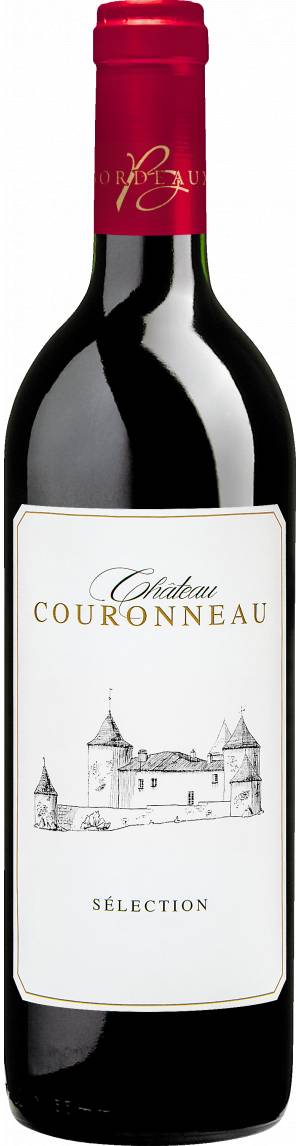 Château Couronneau Sélection en rouge Bordeaux Supérieur AOP 2021, Bio Rotwein, Biowein