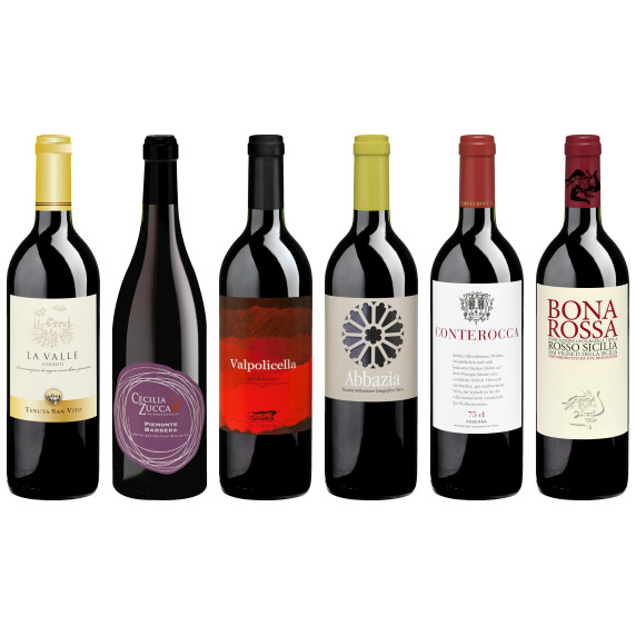 Probierpaket «Rotwein aus Italien»