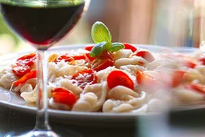 Pop-up-Ristorante im Weindepot