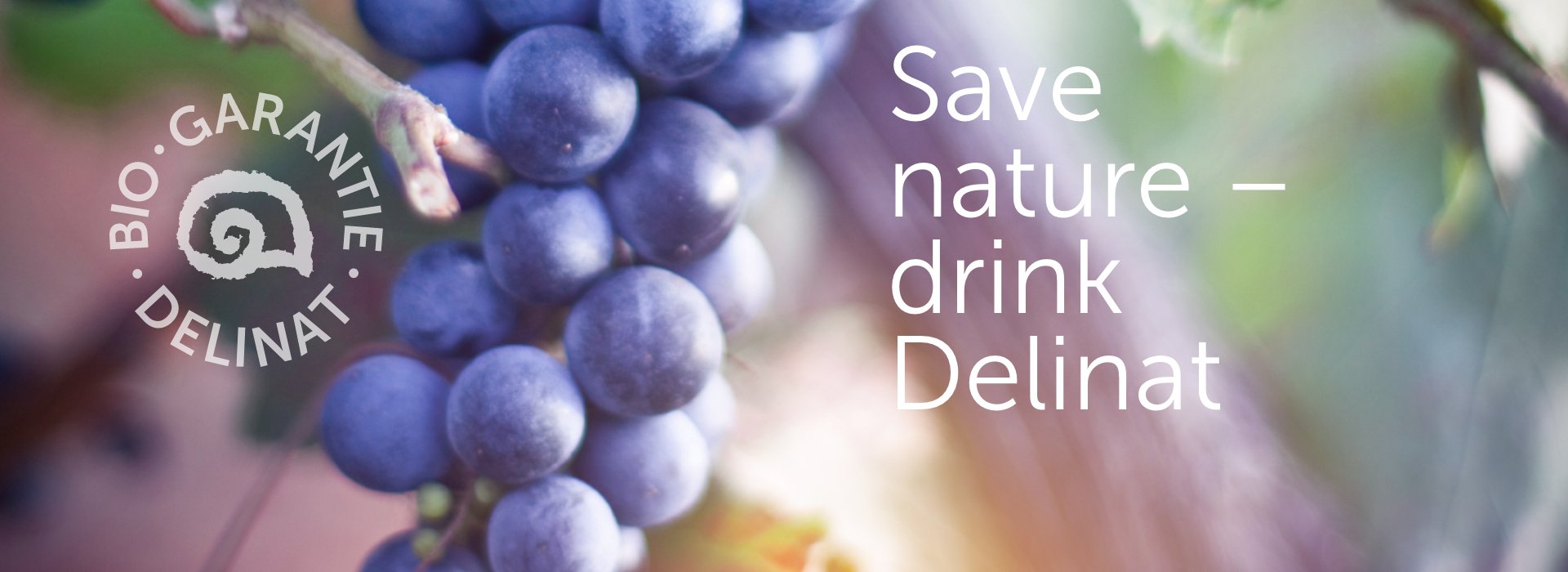 Save nature – drink Delinat!