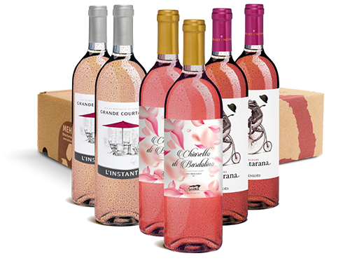 Geschenk-DegustierService Roséwein (je 6 Fl. Wein)