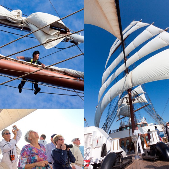 Sea Cloud unter Segeln