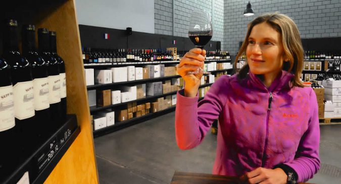 Auf ein Glas mit... Simone Niggli