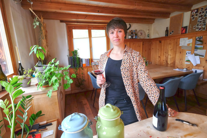 Biobäuerin und Naturköchin Rebecca Clopath: «Ich finde es immer spannend, Wein mit Essen zu kombinieren.»