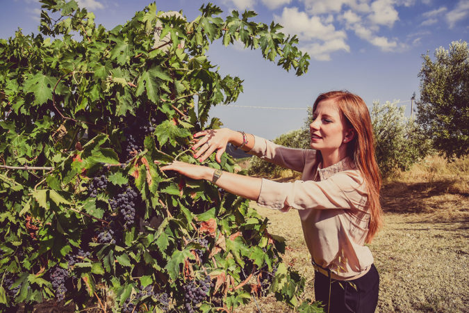 Katja Stracci bewirtschaftet ihre Rebberge in der unbekannten Region Marken mit viel Fingerspitzengefühl im Einklang mit der Natur.