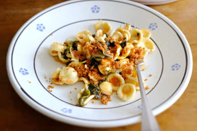 Orecchiette con cime di rapa