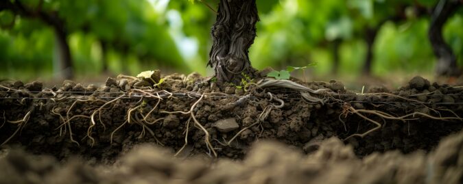 Ein dichtes Wurzelwerk verhindert Erosion und fördert die Biodiversität.