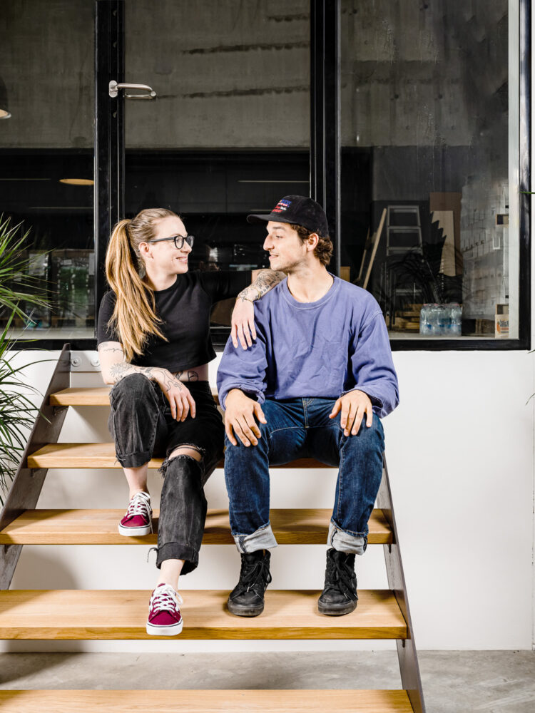 Alice Fauconnet und Freddy Hunziker gründeten 2015 New Roots. (c) Susanne Goldschmid